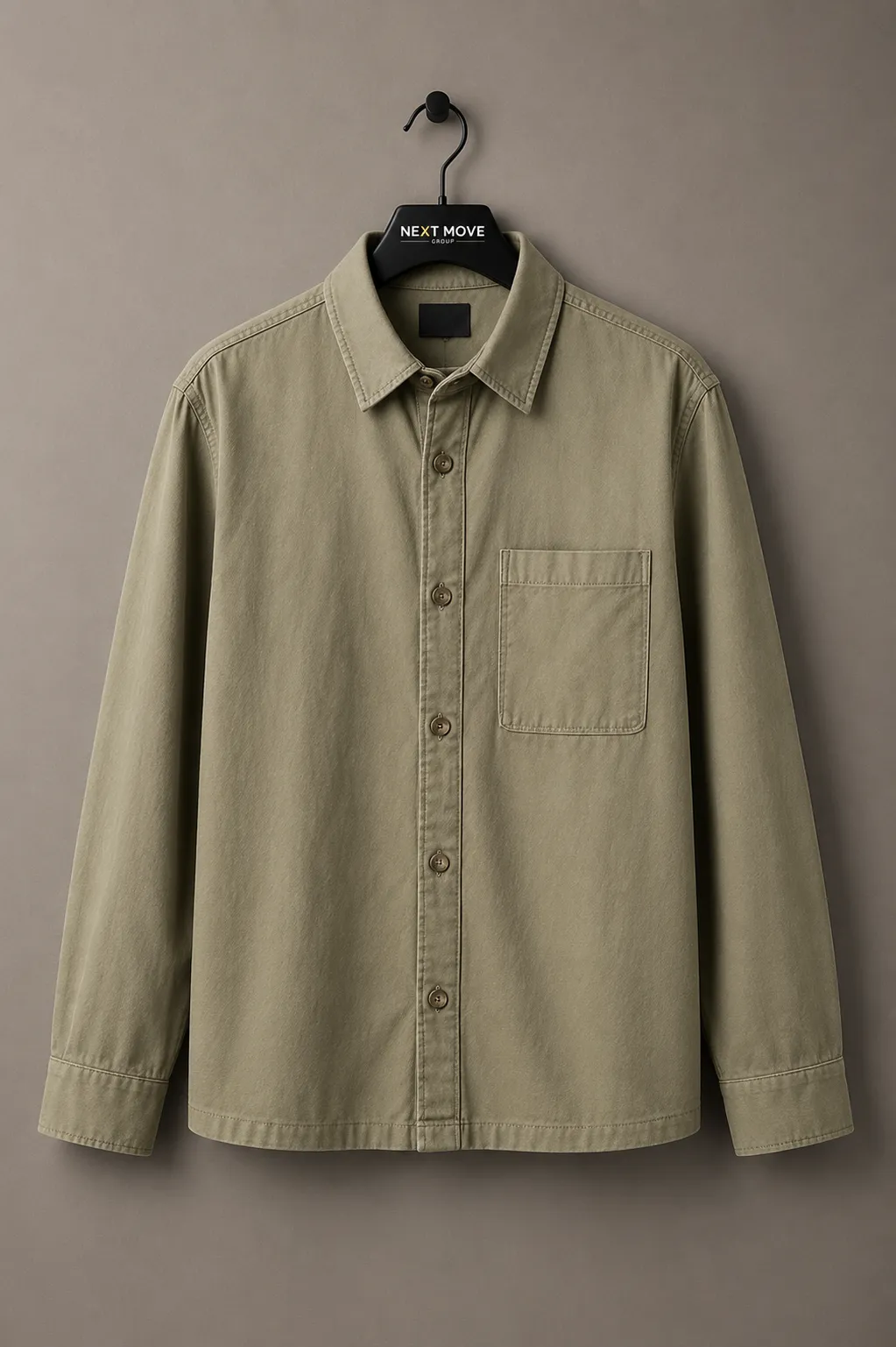 Cotton Twill Casual Shirt